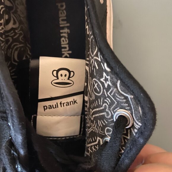 Y2K Paul Frank Shoes - Black Monkey Julius shoes - Size 9 - Picture 5 of 12